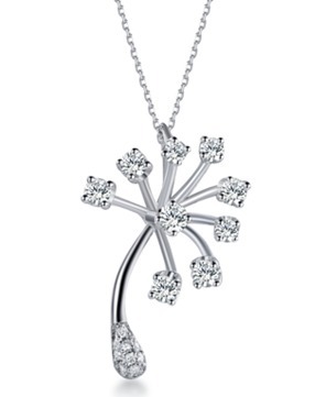 (6953) N2983 Lucky Dandelion Necklace（莫桑）