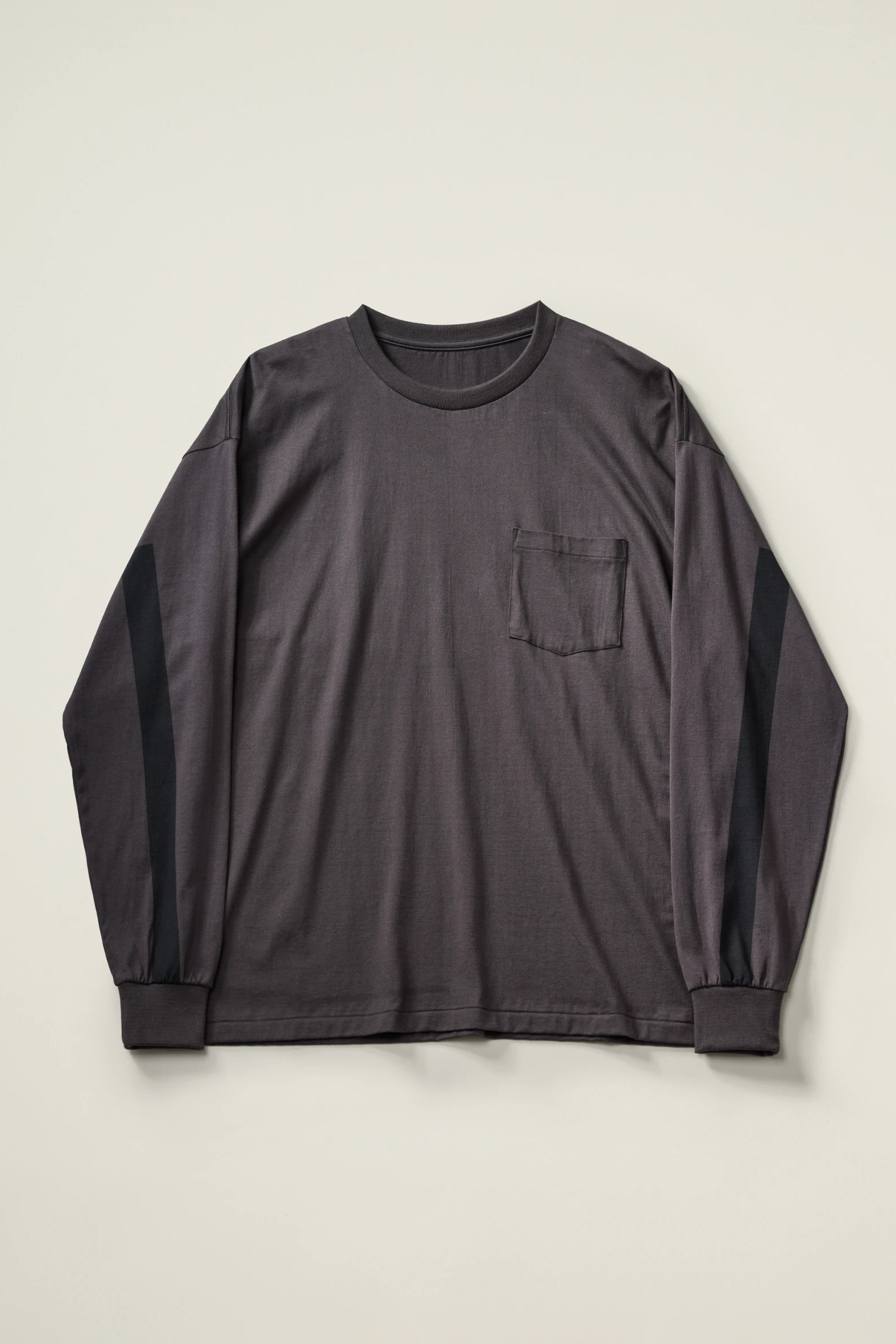 KAPTAIN SUNSHINE X LW-C L/S STRIPE T-SHIRT (2COL)