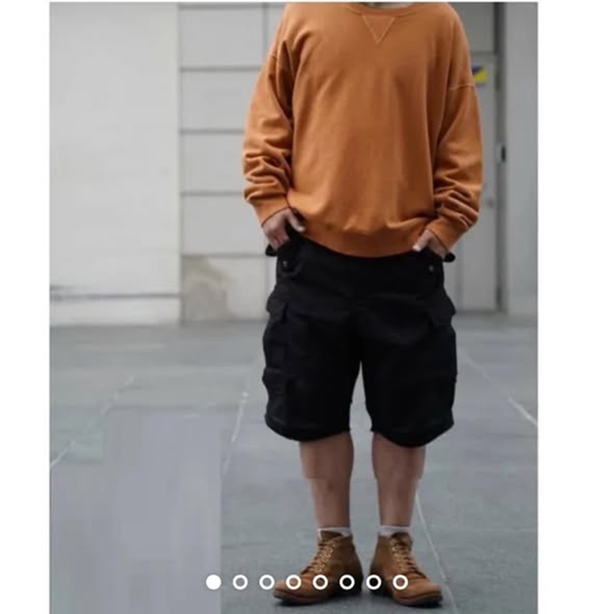 RE-STOCK: VISVIM JUMBO EIGER SANCTION SHORTS - BLACK PRE ORDER ITEM (預訂中)