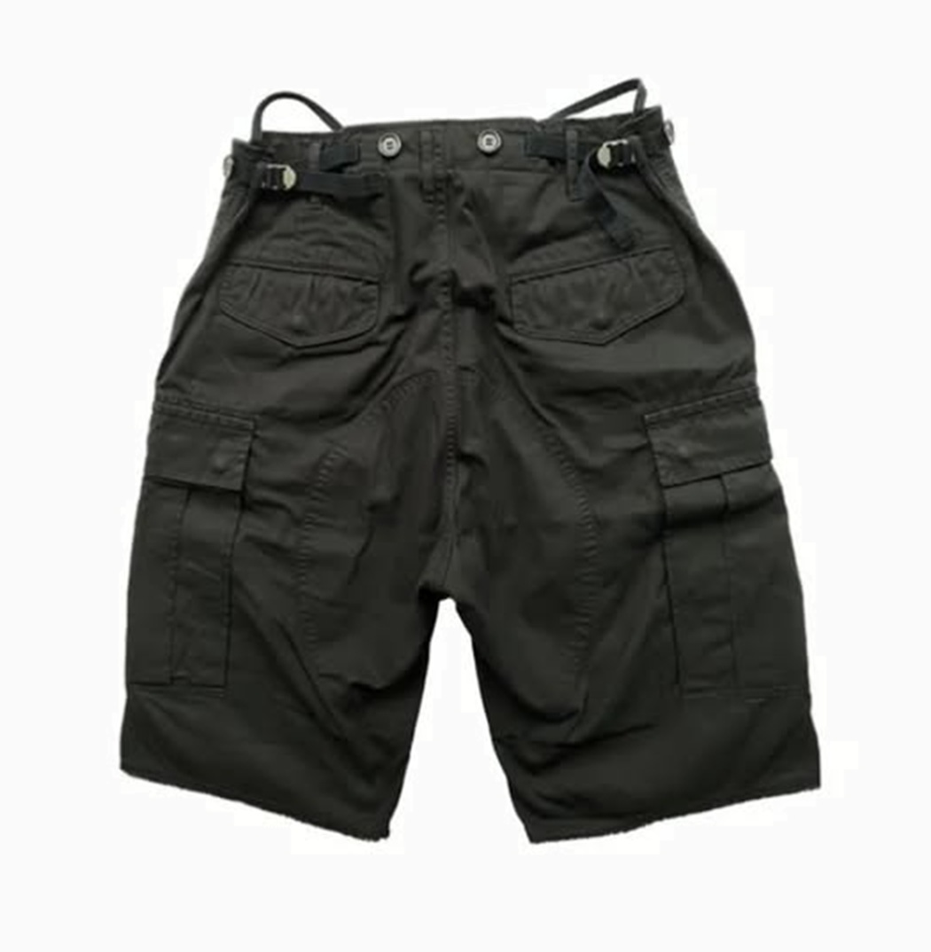 RE-STOCK: VISVIM JUMBO EIGER SANCTION SHORTS - BLACK PRE ORDER ITEM (預訂中)