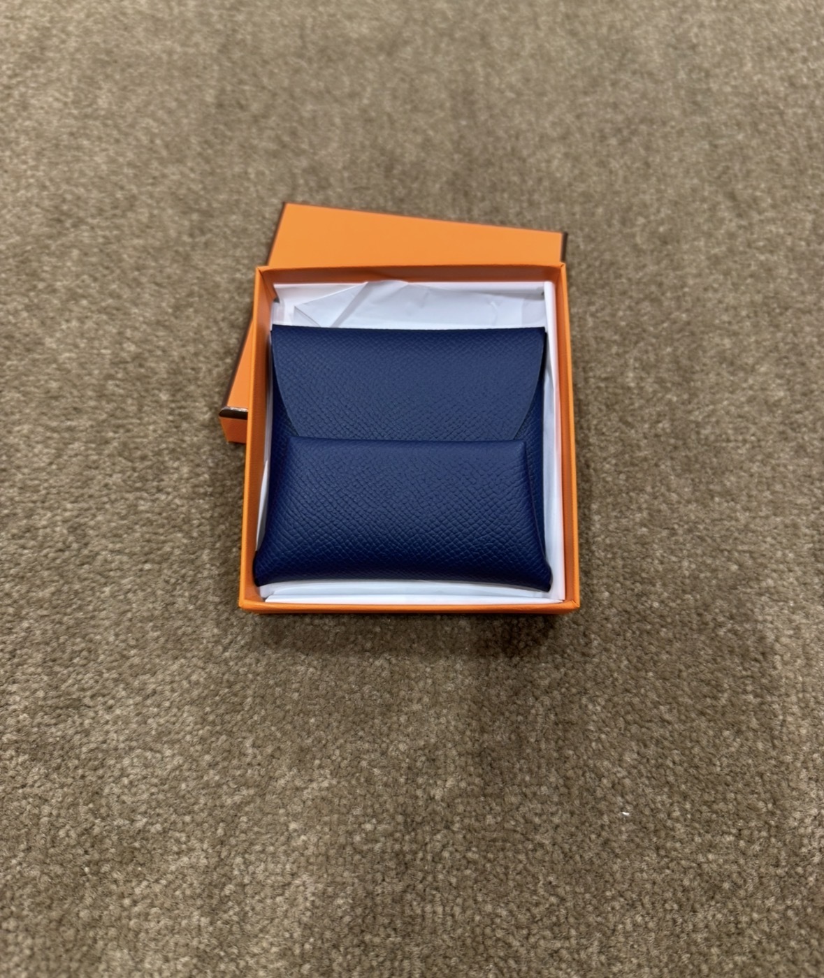 Bastia 7U bleu navy epsom