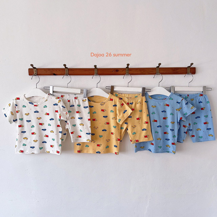 正韓夏DAJOA 三色車車家居服