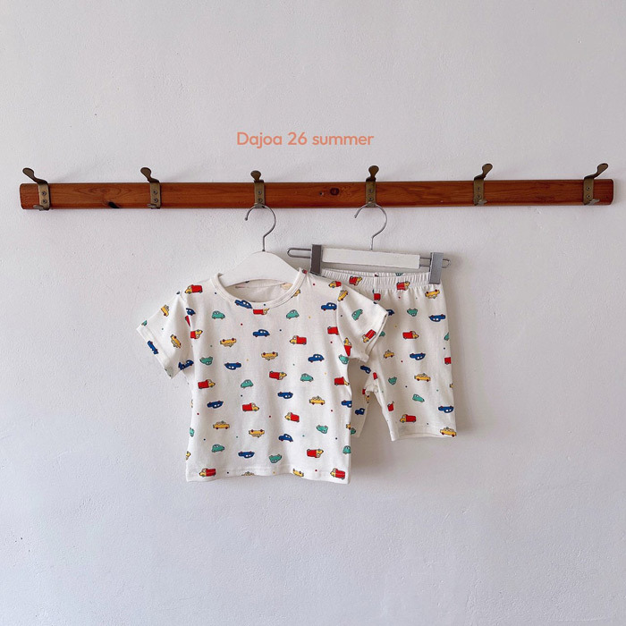 正韓夏DAJOA 三色車車家居服
