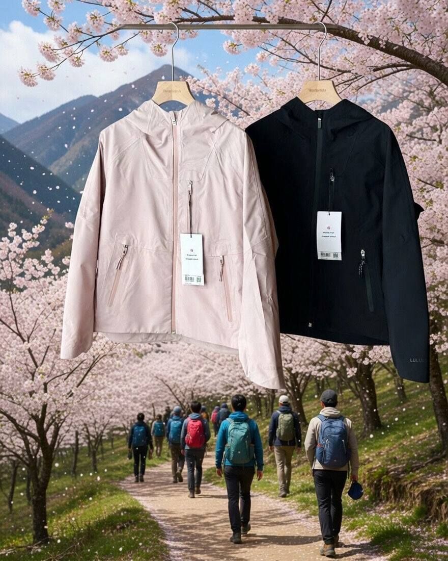Lululemon City-to-Hike連帽風褸