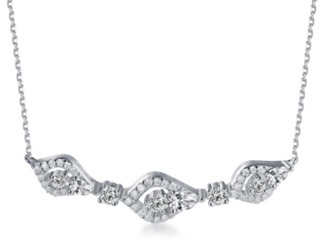 (6957) N2992 Pear Necklace（莫桑）