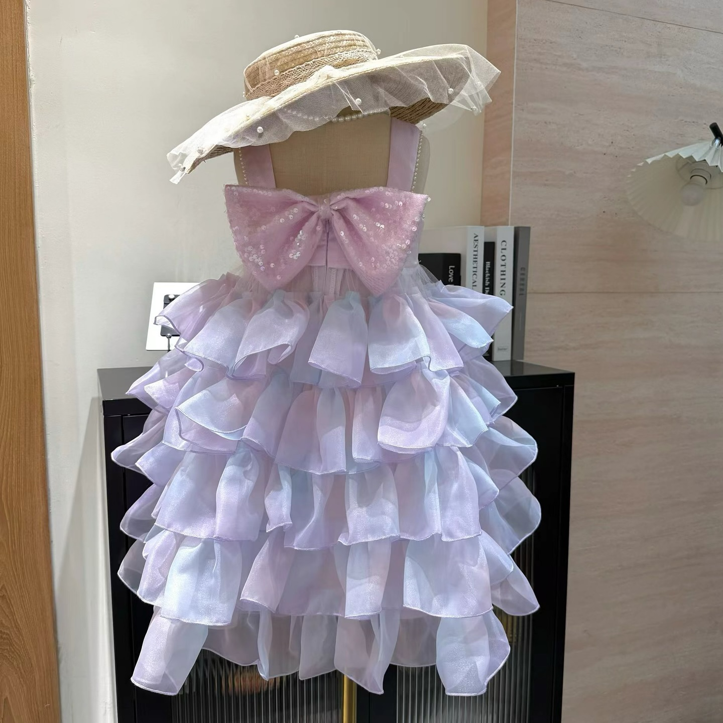 BYC03D123PE  美人魚幻彩連身裙