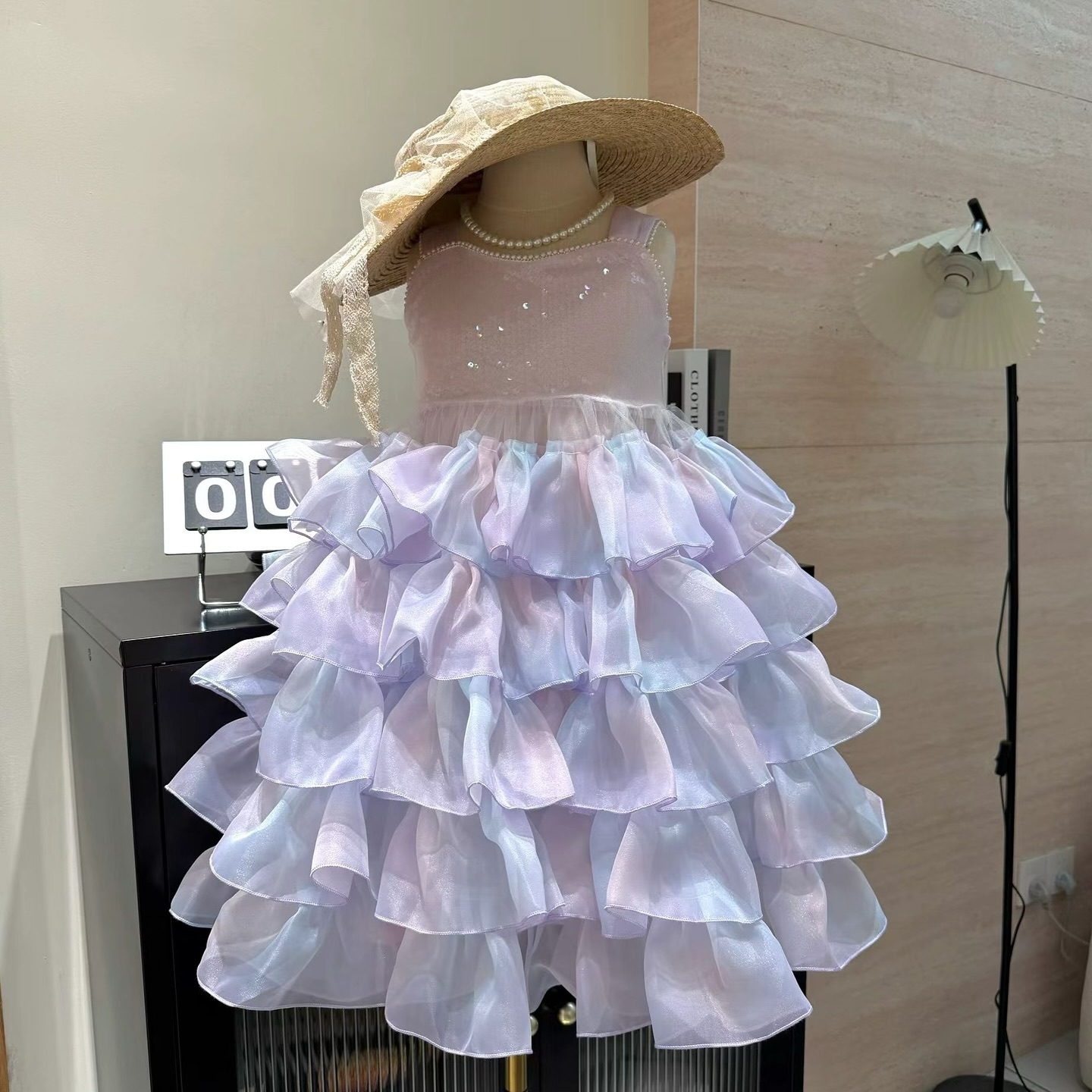 BYC03D123PE  美人魚幻彩連身裙