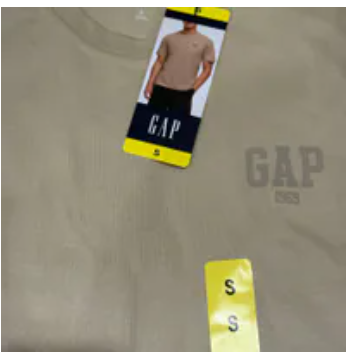 [S] GAP TAN 1969 MEN'S T-SHIRT, 1943125-TAN (SZZ1112)