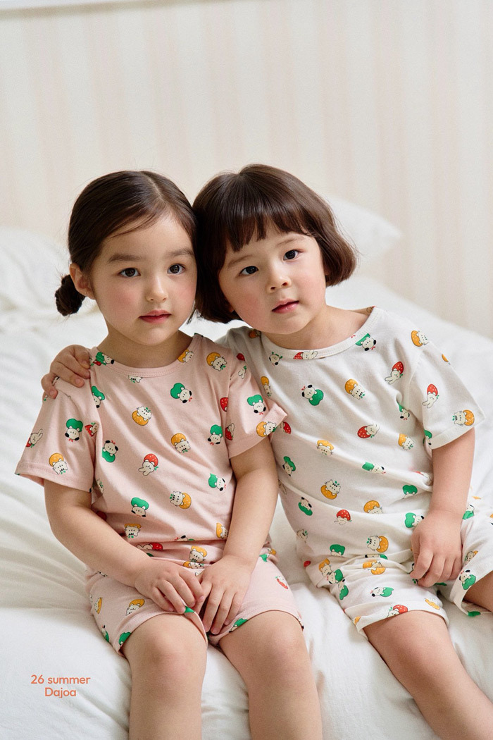 正韓夏DAJOA 兩色彩色狗狗家居服