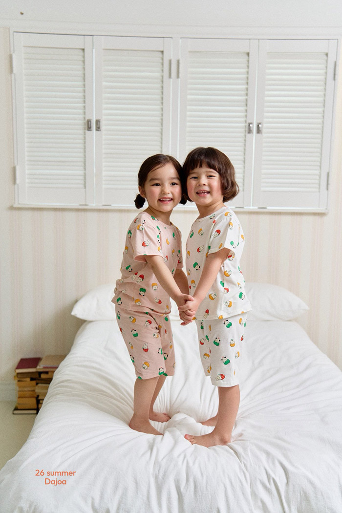 正韓夏DAJOA 兩色彩色狗狗家居服