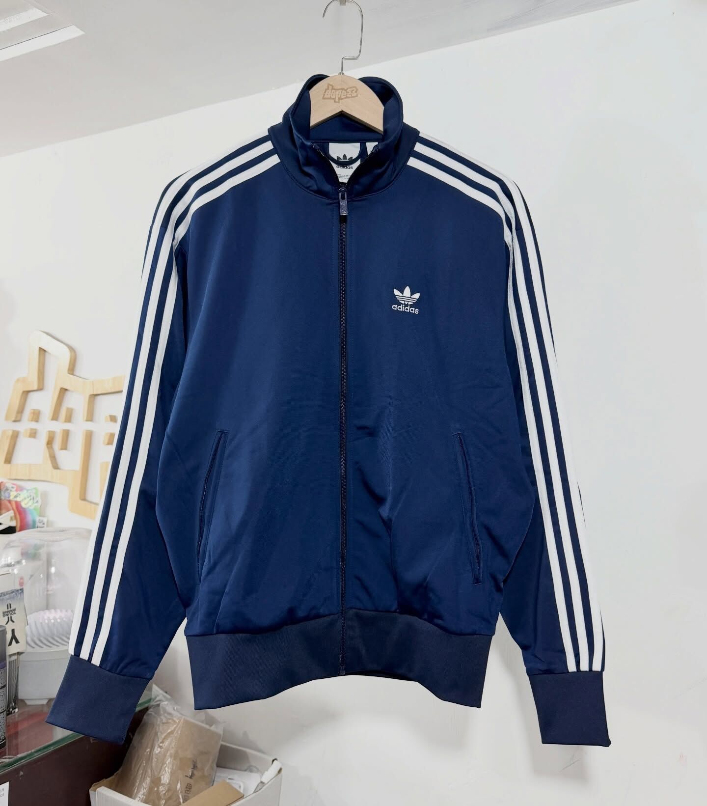 ADIDAS ORIGINALS ADICOLOR CLASSICS FIREBIRD TRACK NAVY 外套