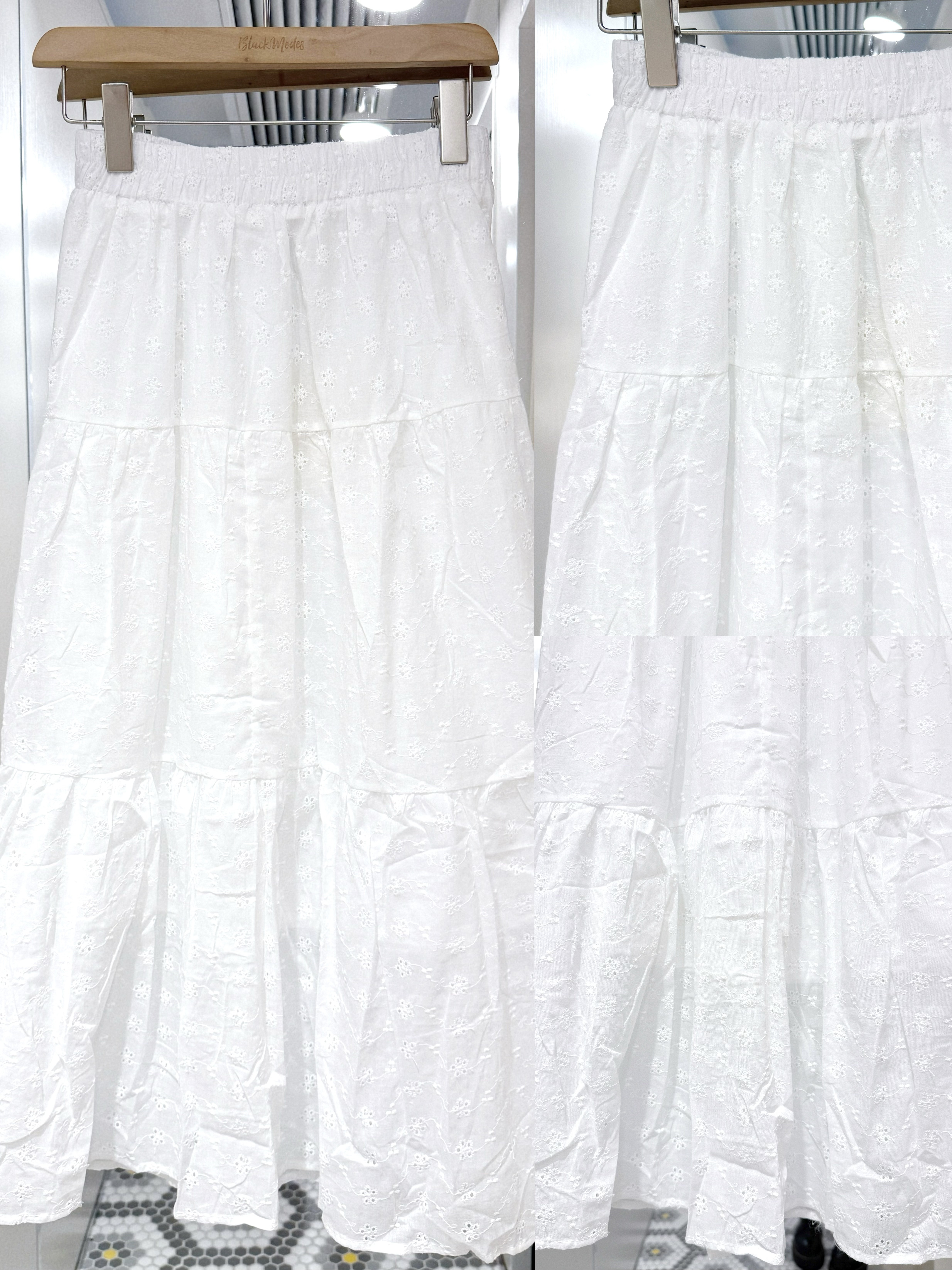 EA1250｜小個子可！可愛通花小花花長裙𖥧𓇢𑁍