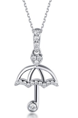 (6966) N2980 風雨同路 Side by Side Necklace（莫桑）