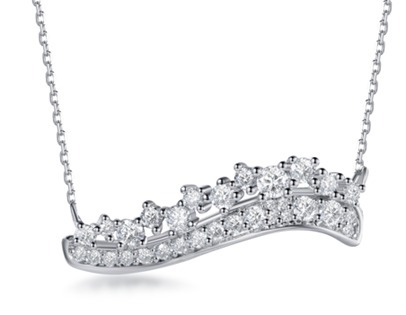 (6967) N2978 Chanmpagne Bubble Necklace 香檳氣泡（莫桑）