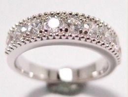 (6970) R6022 Love Seed Ring（莫桑）