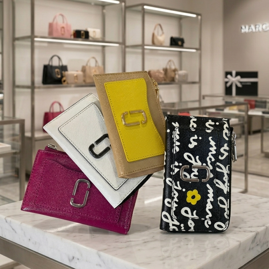 【預購】H032850 Marc Jacobs  多功能拉鍊卡包