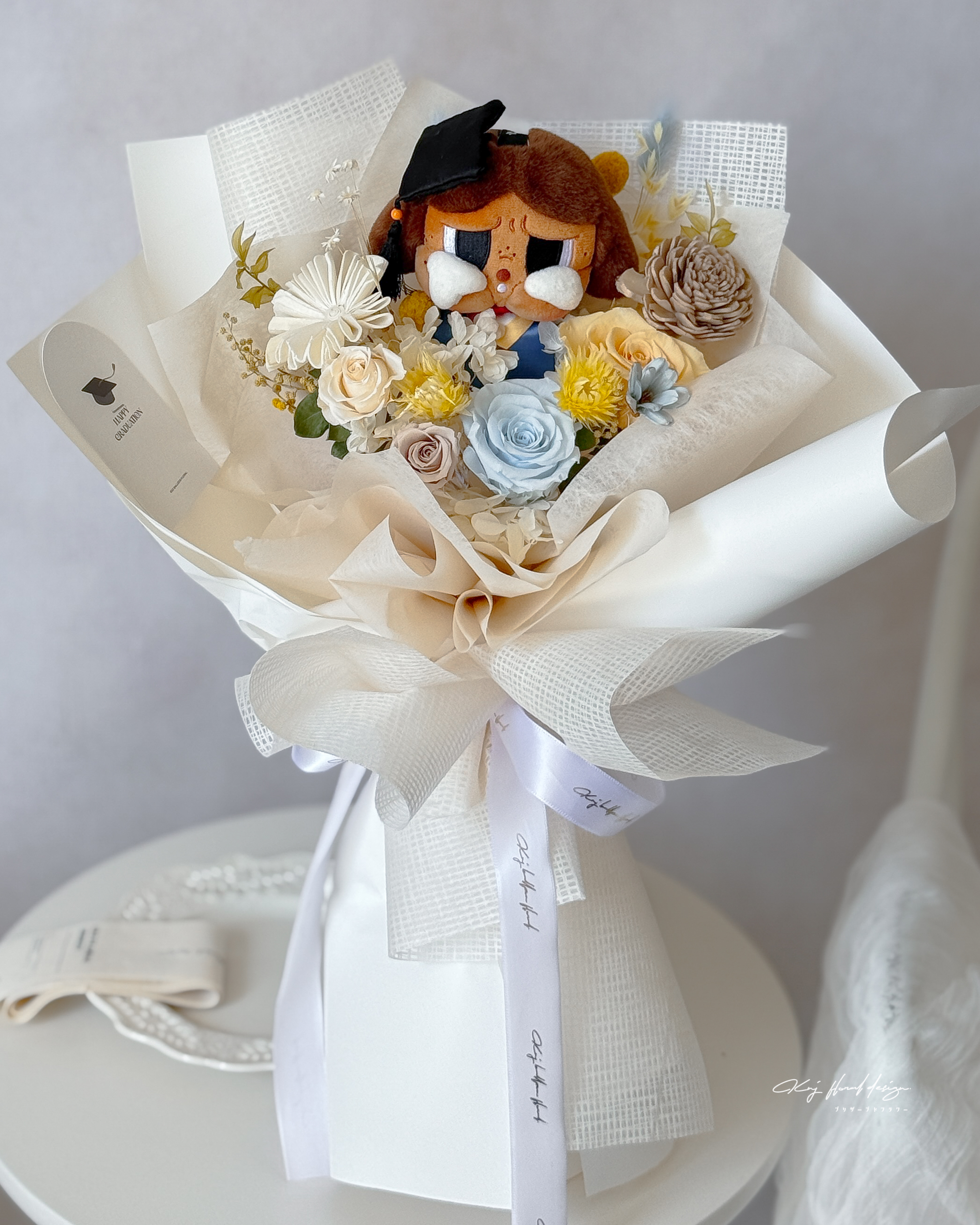 CRYBABY 隱藏版畢業永生花束