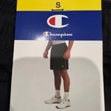 [S] CHAMPION BLACK WOVEN SHORT, 1937209-BLACK (SZZ1121)