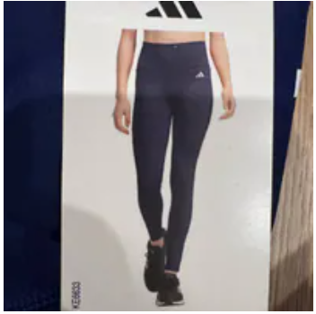[S] ADIDAS DARK BLUE WOMEN'S 7/8 TIGHT , KE6633-DKBLUE (SAD318)