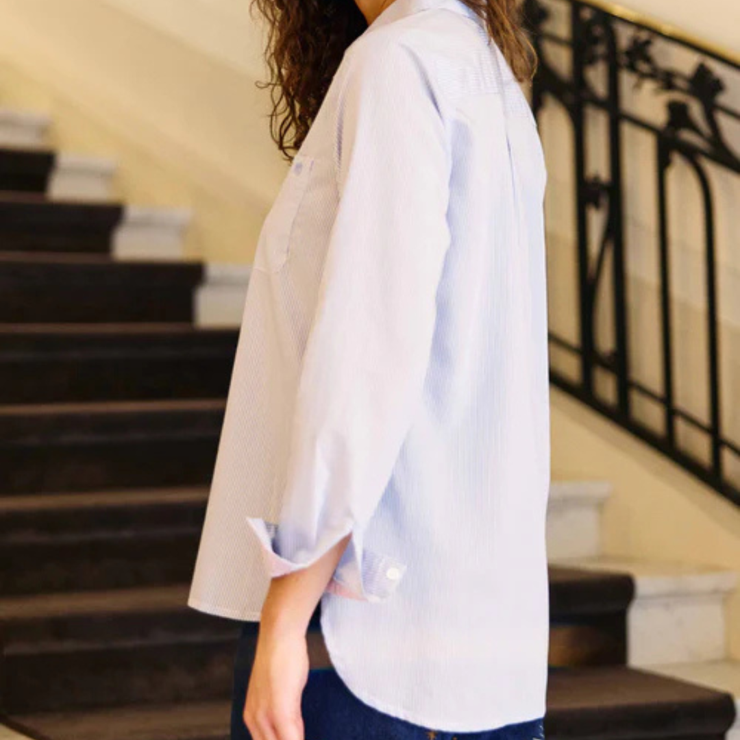 1LP0327-122 [LA PETITE ETOILE] Carla Ecru/Bleu #CARLA-C102612X6A/20-ECRU/BLEU (EU)