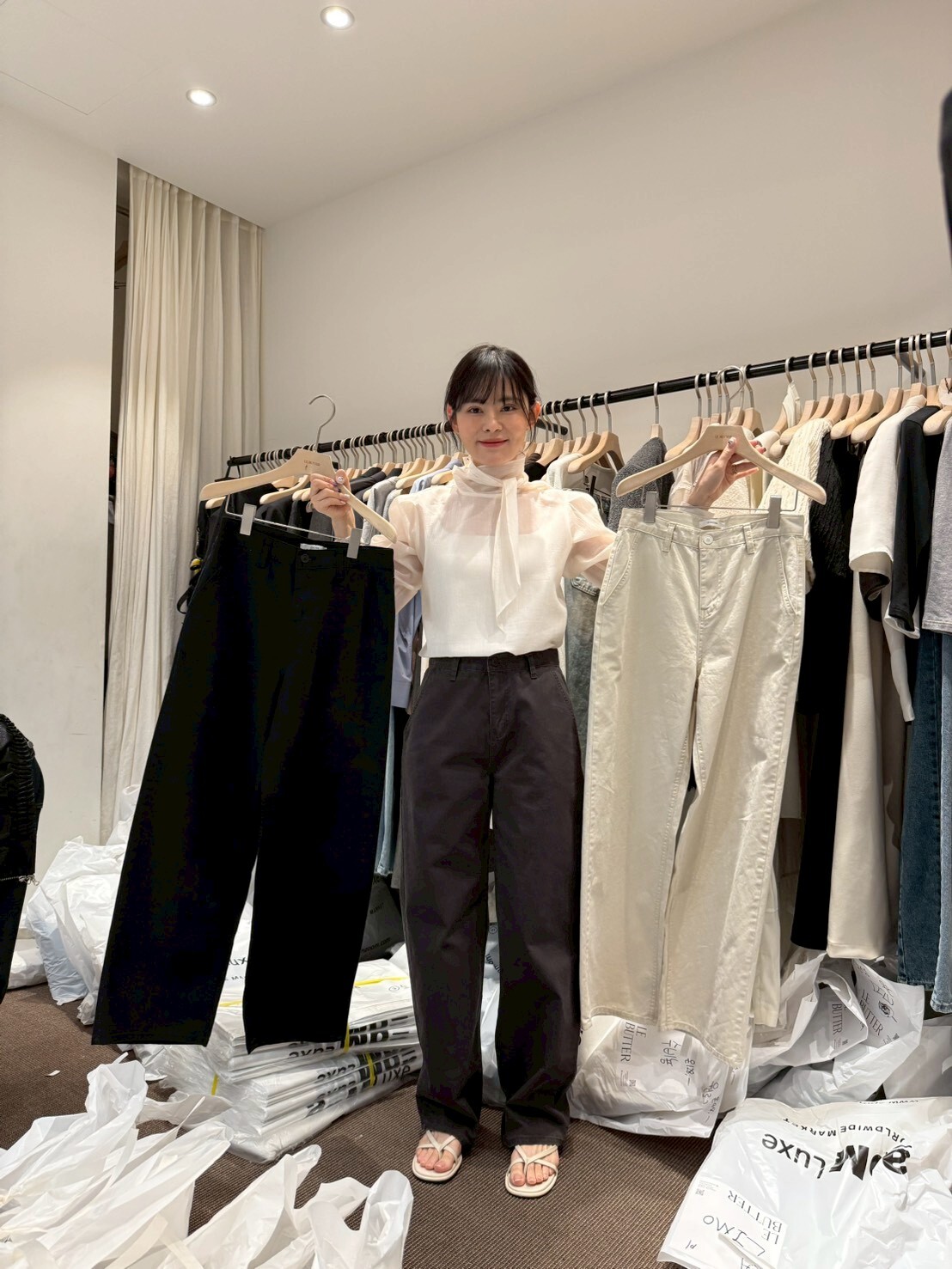 LB6013 休閒直筒褲