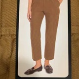 [S] BANANA REPUBLIC TAN TAPERED CROP PANT, 1868296-TAN (SZZ1122)