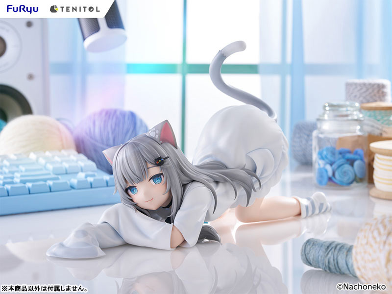預訂10月  FURYU TENITOL BIG Noodle Stopper Figure Nachoneko Complete FigurePre-order