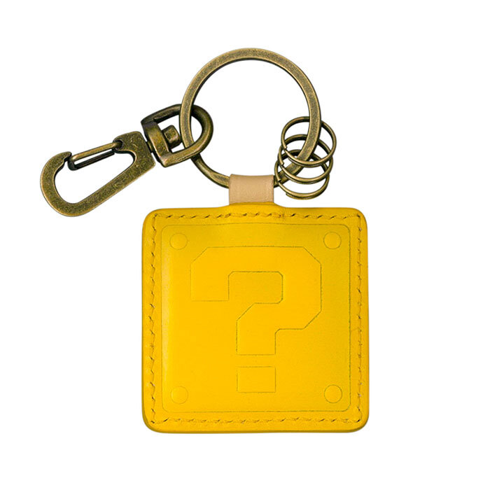Nintendo San Ei Mario Genuine Leather LG01 Keychain 520043