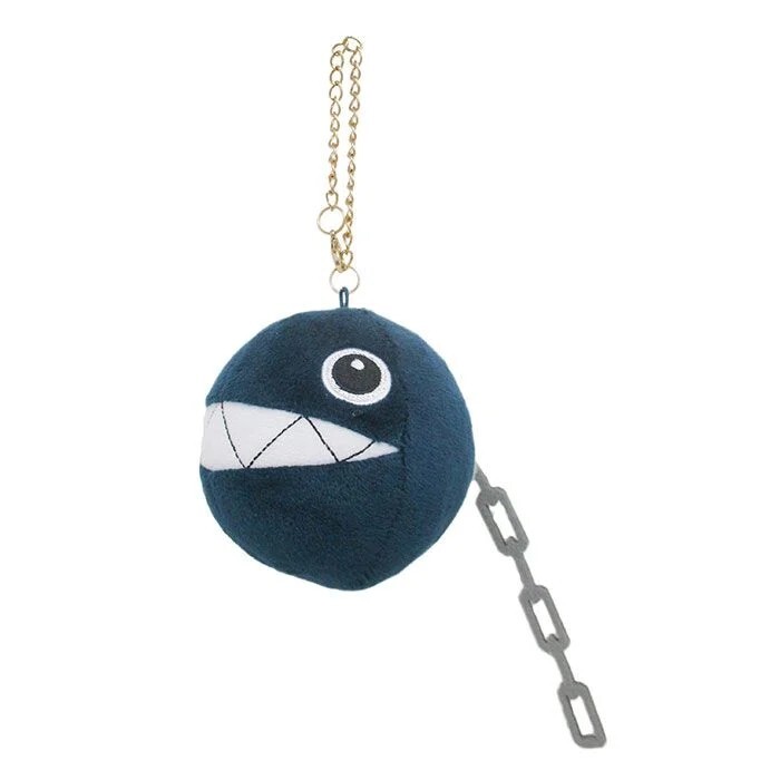 Nintendo San Ei Mario Plush Keychain MM09 Chain Chomp 529091