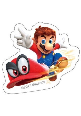 Nintendo Ensky Mario Travel Sticker (1) Land Of City 404666
