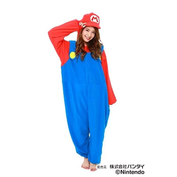 Nintendo Sazac BAN-225 Mario Costume M 780885