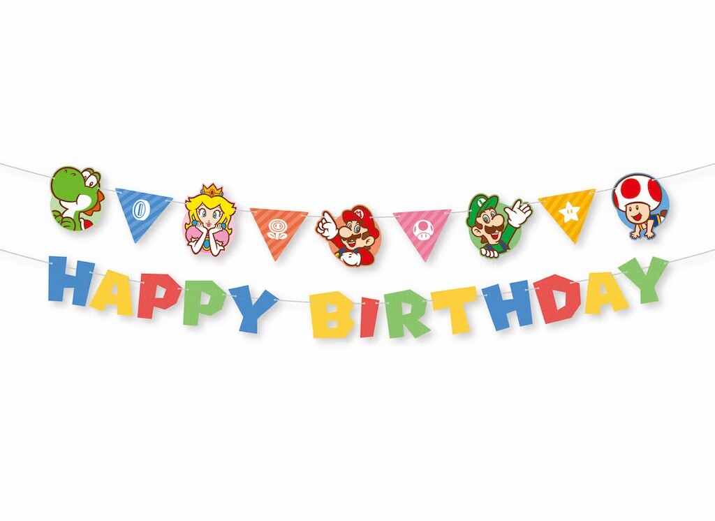 Nintendo Mario Garland Birthday & Party 809489