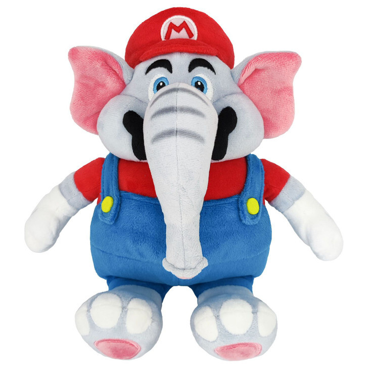 Nintendo San Ei Mario Plush SMW01 Elephant Mario S 531117