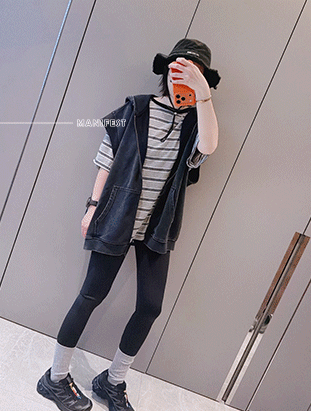 ᴴᴼᵀ ▸▸店長推薦◃◃ 春夏新款/連帽包肩背心 MANIFEST正韓🇰🇷