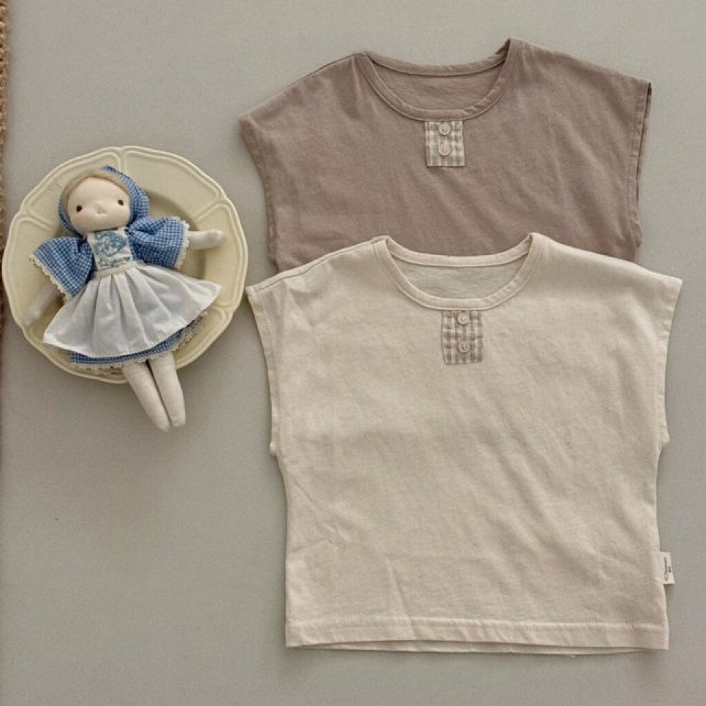 小日常拼接上衣