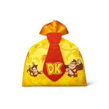 Nintendo Donkey Kong Wrapping × Reusable bag L (Tie) 809786