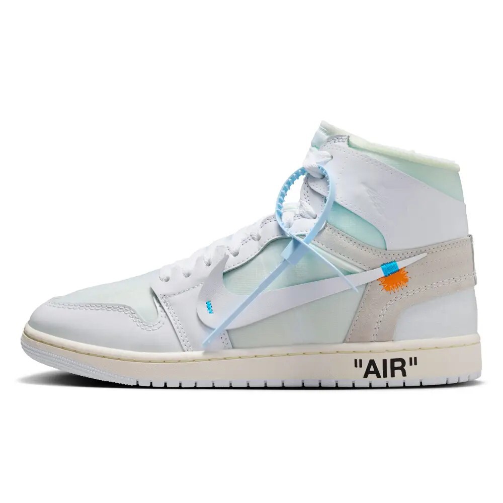 -(A13c)-OFF-WHITE X AIR JORDAN 1 HIGH RETRO OG ALASKA VIRGIL ABLOH 阿拉斯加 全白 -AA3834 100