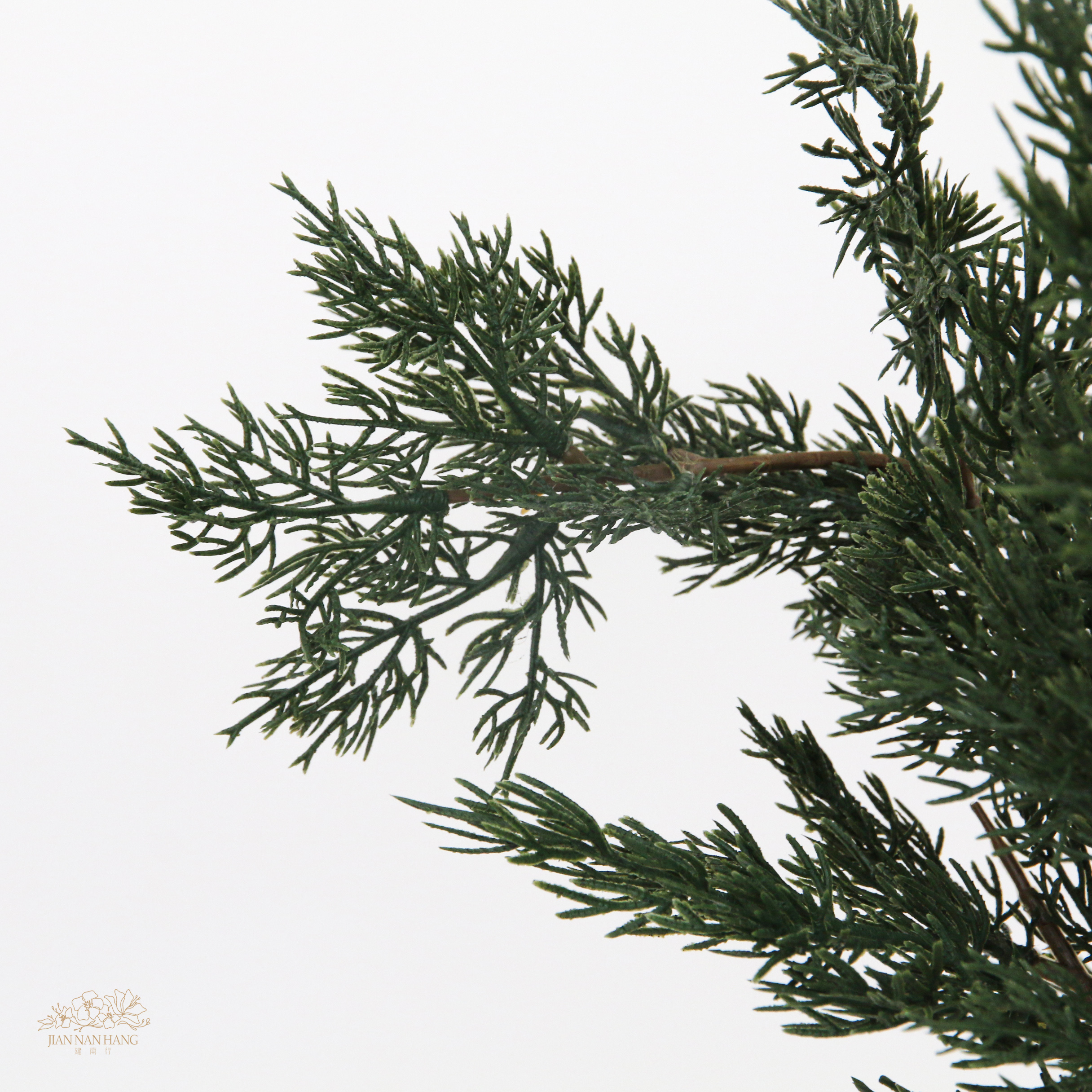 人造葉 雪山松 綠色 80CM