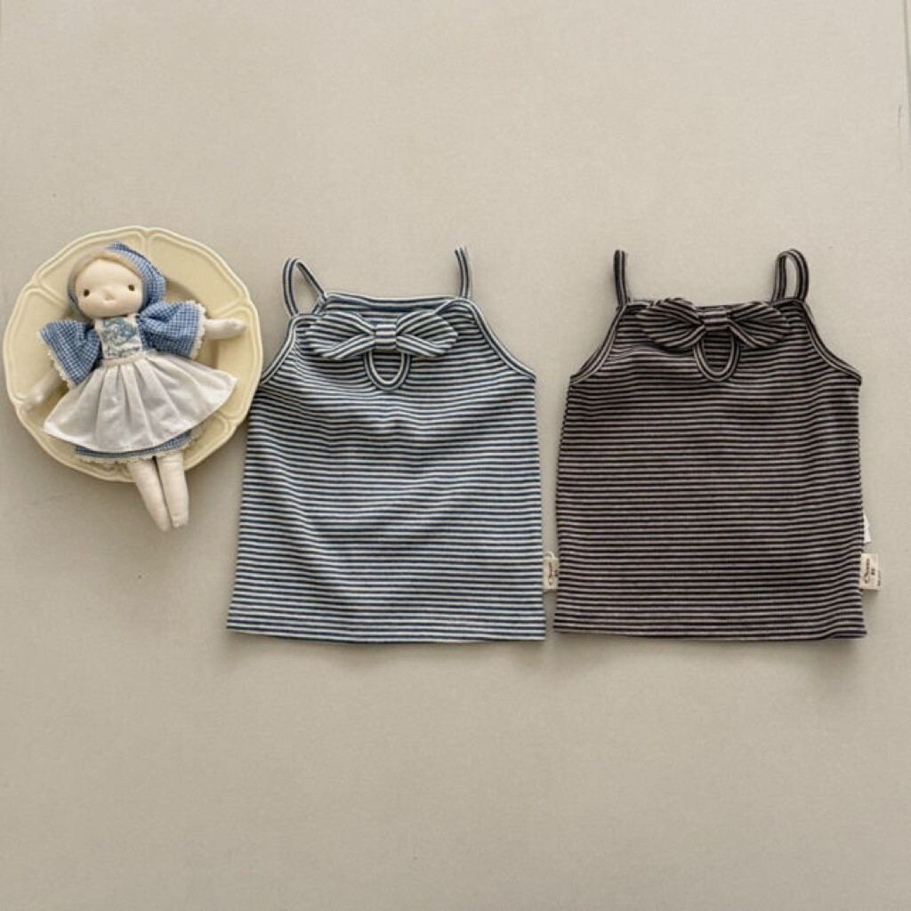 小甜心條紋背心