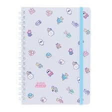 Nintendo Sunstar Mario W Ring Notebook B6 B 791623