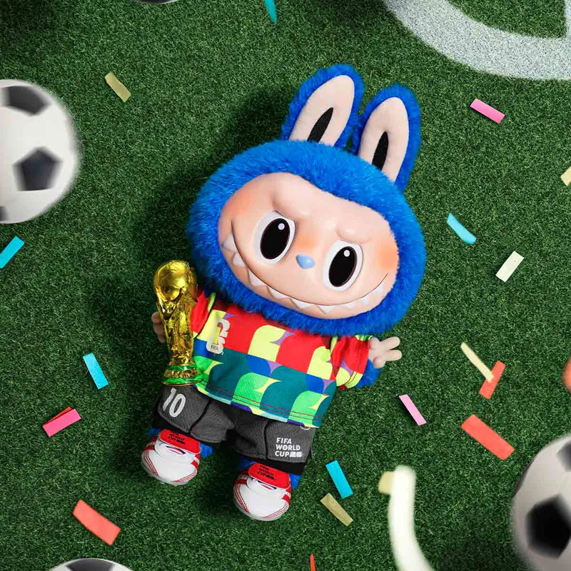 POP MART LABUBU THE MONSTERS x FIFA SERIES - Catch the Win 搪膠毛絨公仔