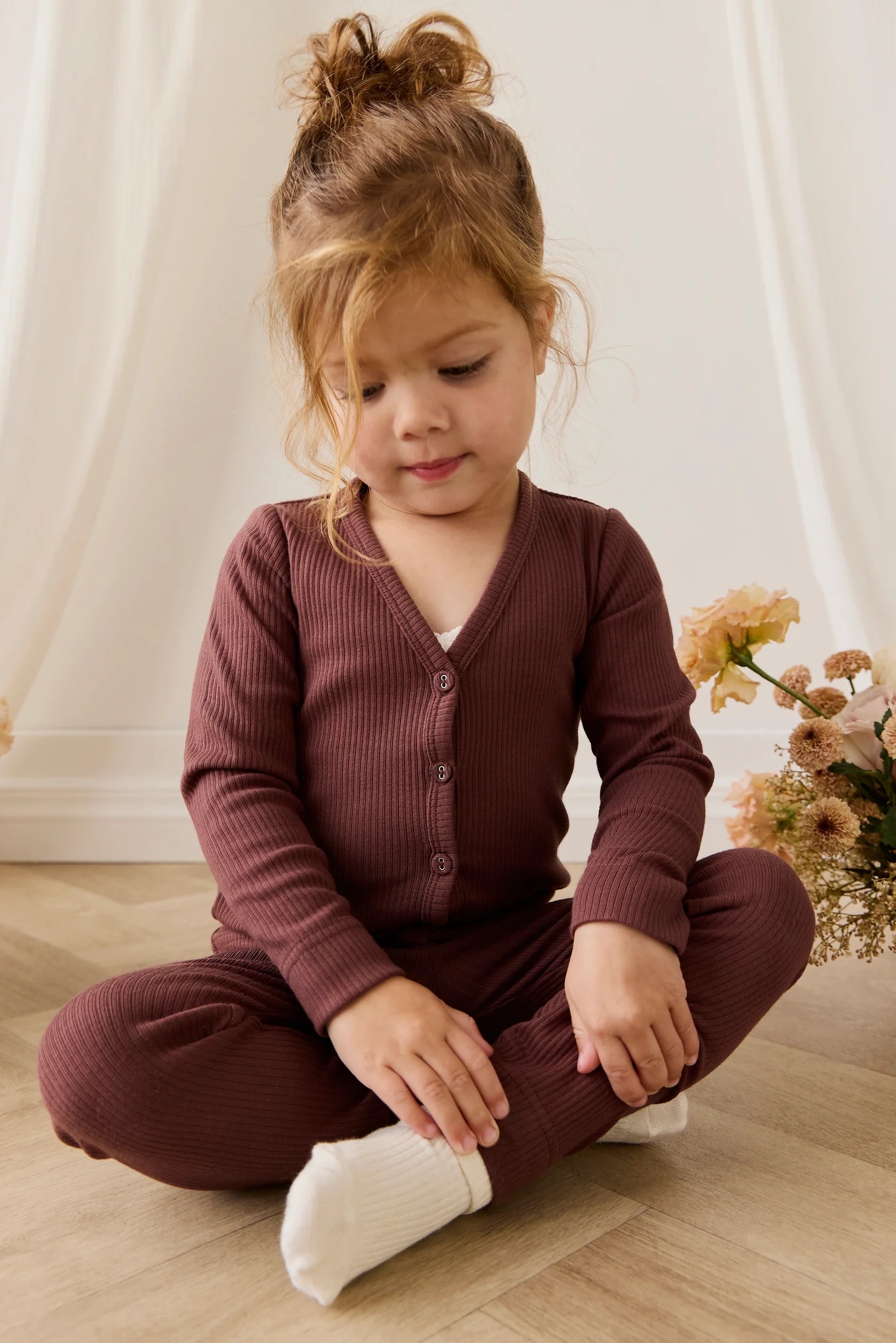 【預購】JAMIE KAY -Organic Cotton Modal Legging（Burnt Cinnamon）