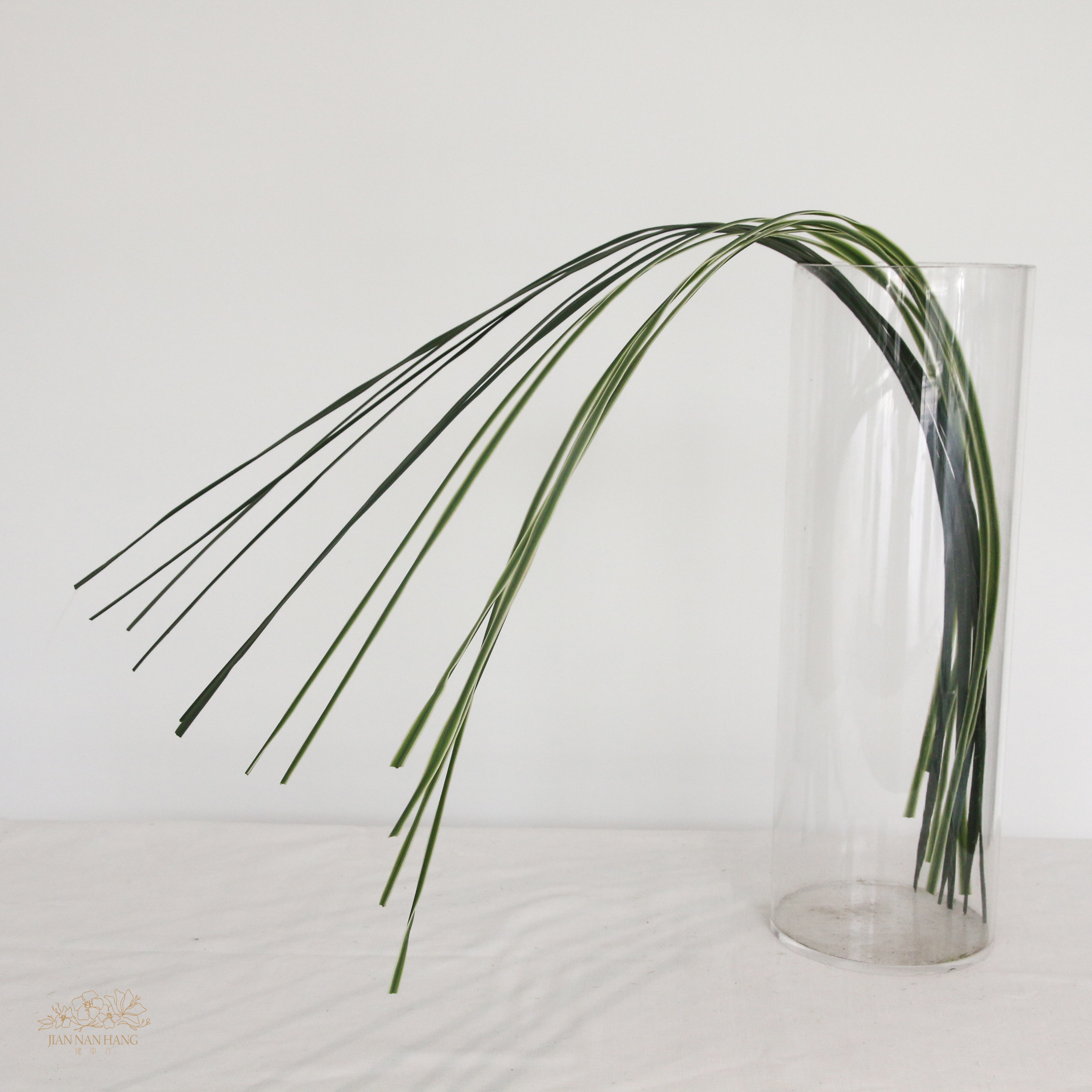 人造葉 1米長0.9公分寬草 2色 6條1束