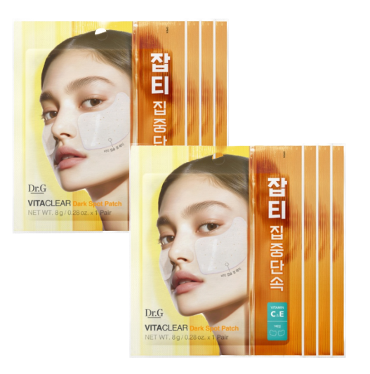 XJ023 DR.G 維他命C淡斑凝膠貼 4PC EXP: 31/3/2028 (一套2盒)