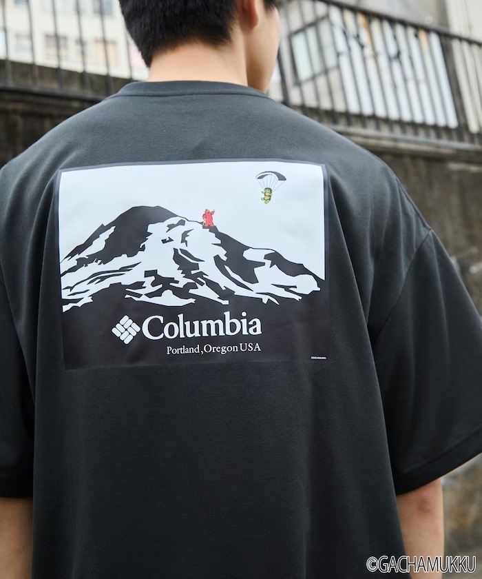 日本 Columbia x Freak's Store x Gachapin&Mukku 別注 T-Shirt