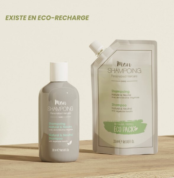 1MS0329-008 [MON SHAMPOING] Natural and Neutral Shampoo 250ml (EU)