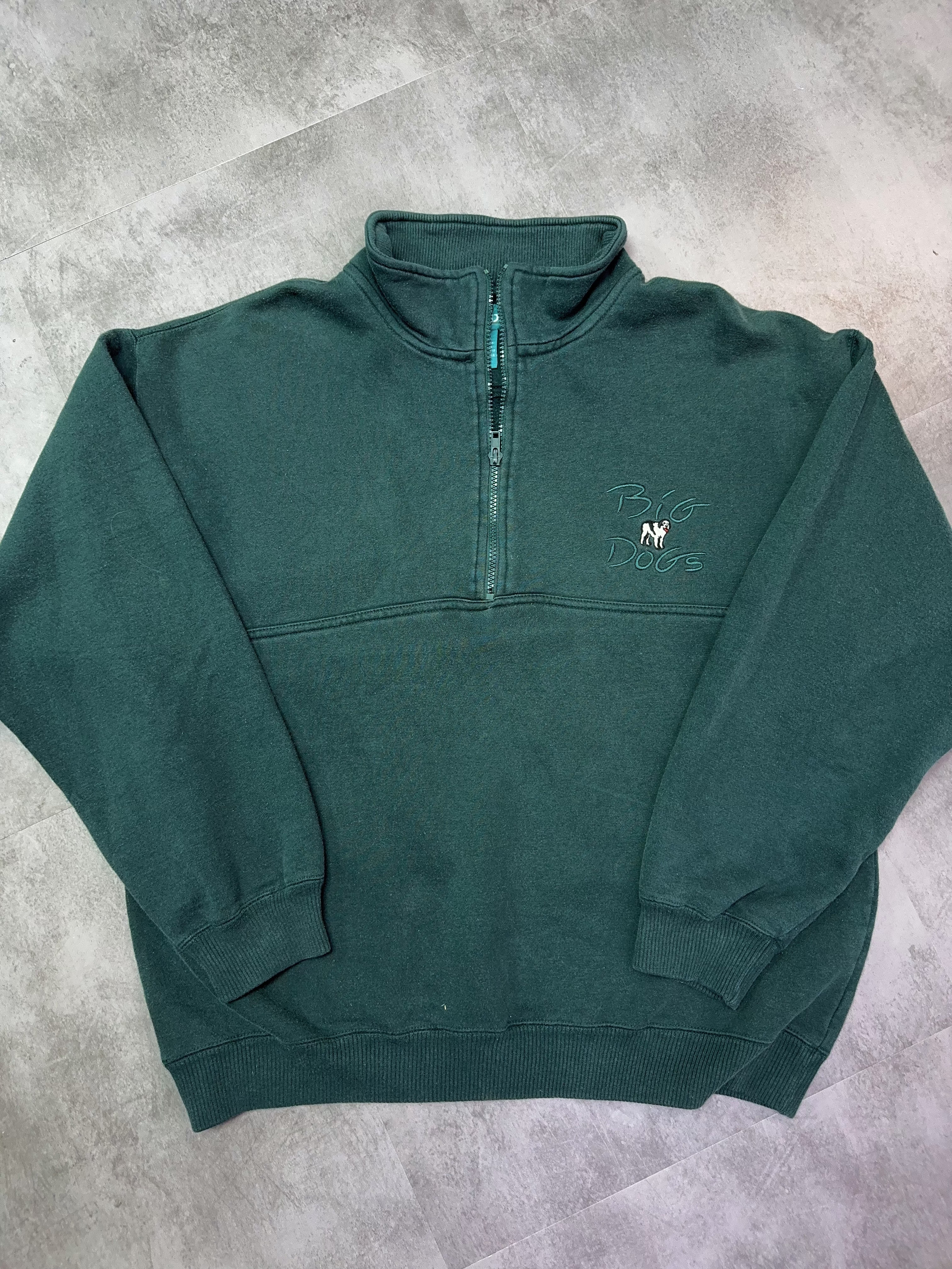 Vintage 🛒 Big Dogs Halfzip