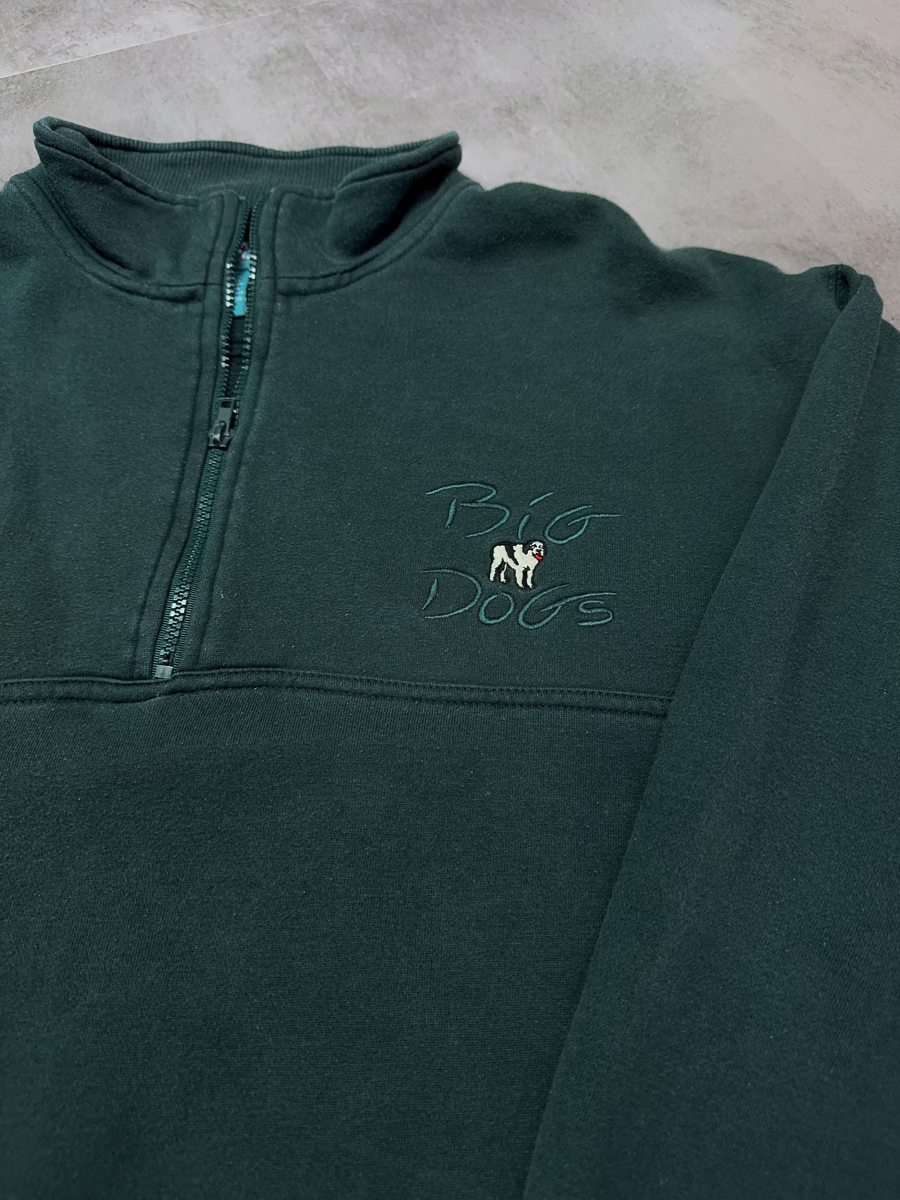 Vintage 🛒 Big Dogs Halfzip