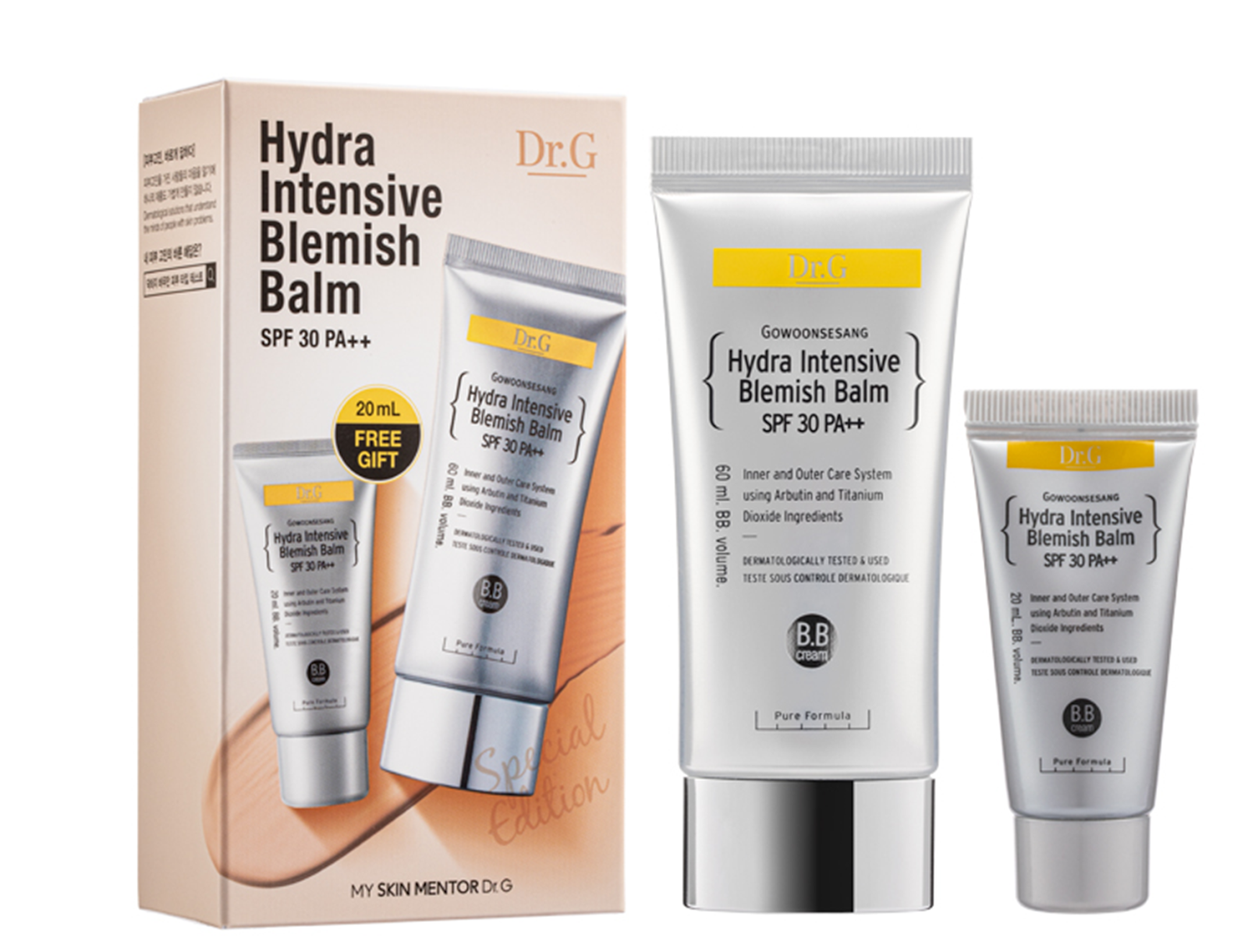 XJ017 DR.G 多功能全效美容修飾霜優惠套裝 2piece EXP: 31/10/2027