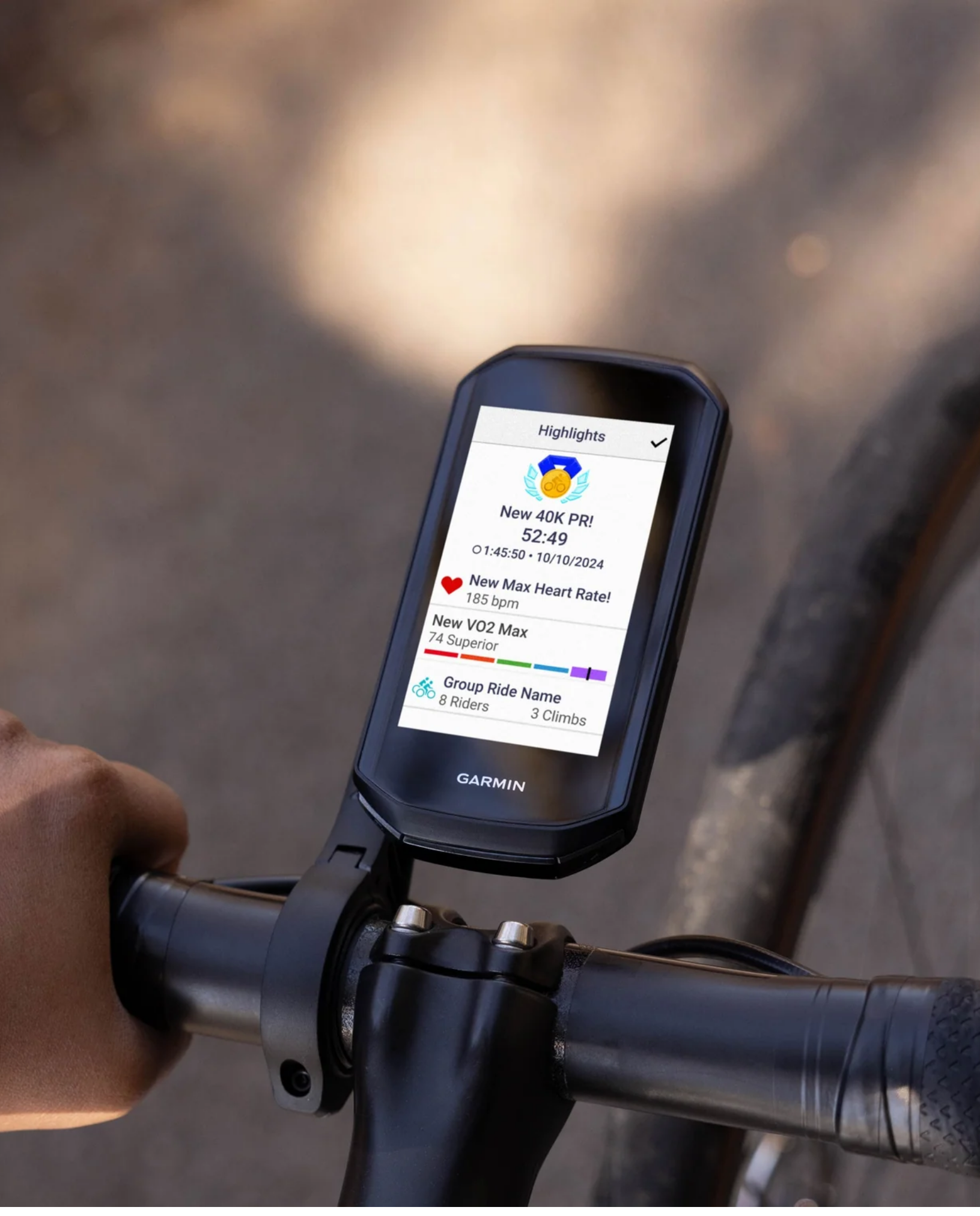[單次型方案出租] GARMIN Edge 1050 旗艦觸控式 GPS 自行車錶｜3.5吋大螢幕自行車碼錶・單車導航・團騎訓練推薦